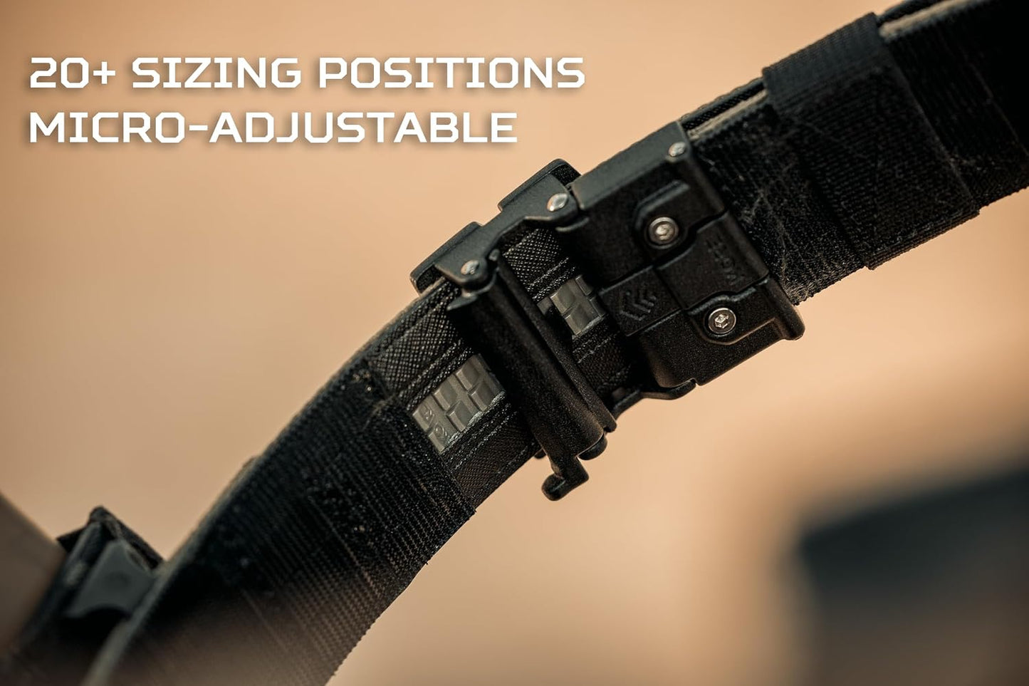 HOTKORE 1.75" MOLLE Battle Belt | Tactical Duty & Range Belt System | Micro-Adjustable Reinforced Outer + Inner Liner, B1 Buckle, Fits 24"–48" Waist | Ideal for Law Enforcement, Military & Training