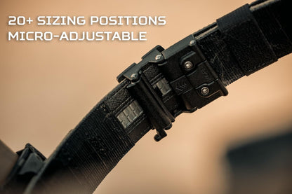 HOTKORE 1.75" MOLLE Battle Belt | Tactical Duty & Range Belt System | Micro-Adjustable Reinforced Outer + Inner Liner, B1 Buckle, Fits 24"–48" Waist | Ideal for Law Enforcement, Military & Training