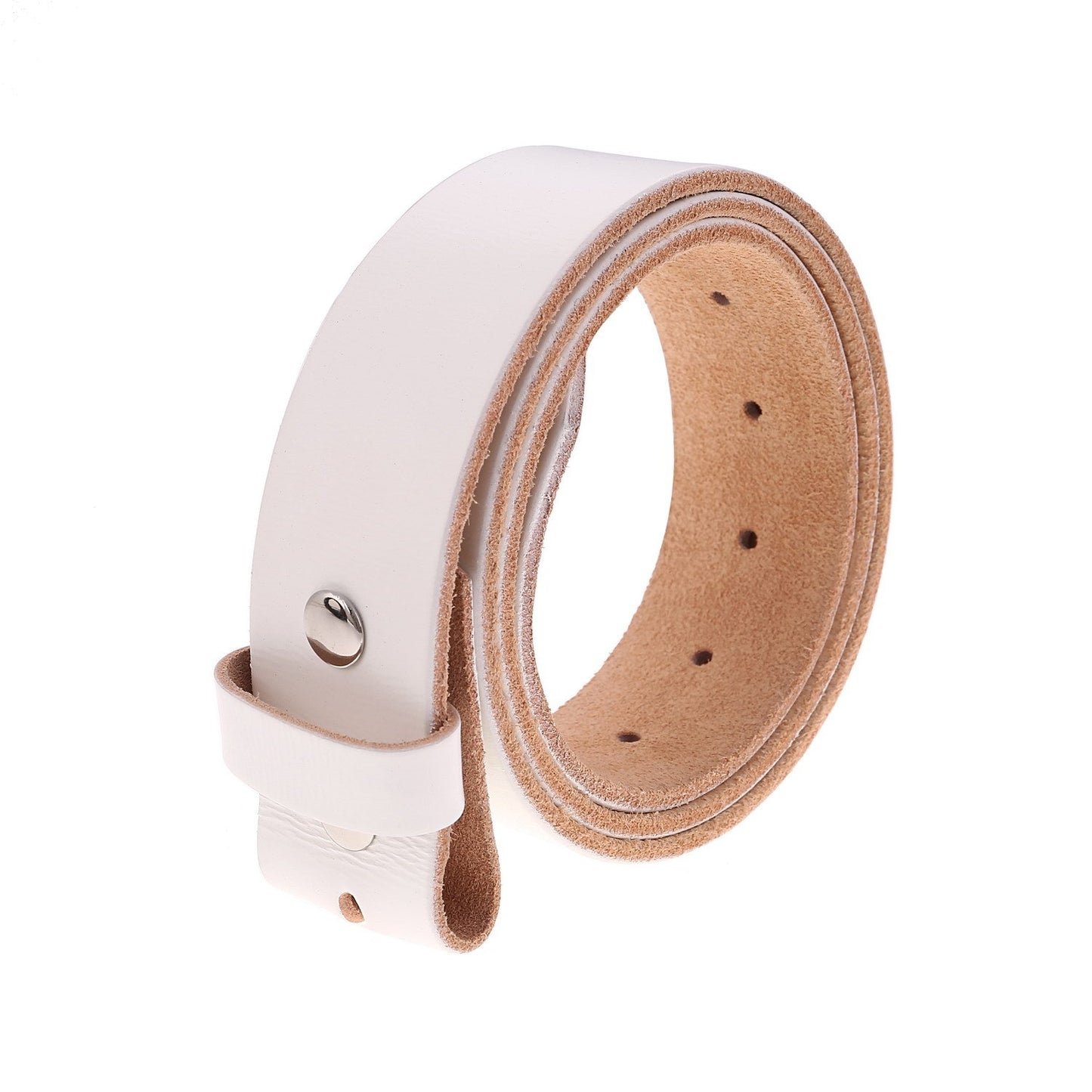 HOTGelante Genuine Full Grain Leather Belt Strap without Belt Buckle
