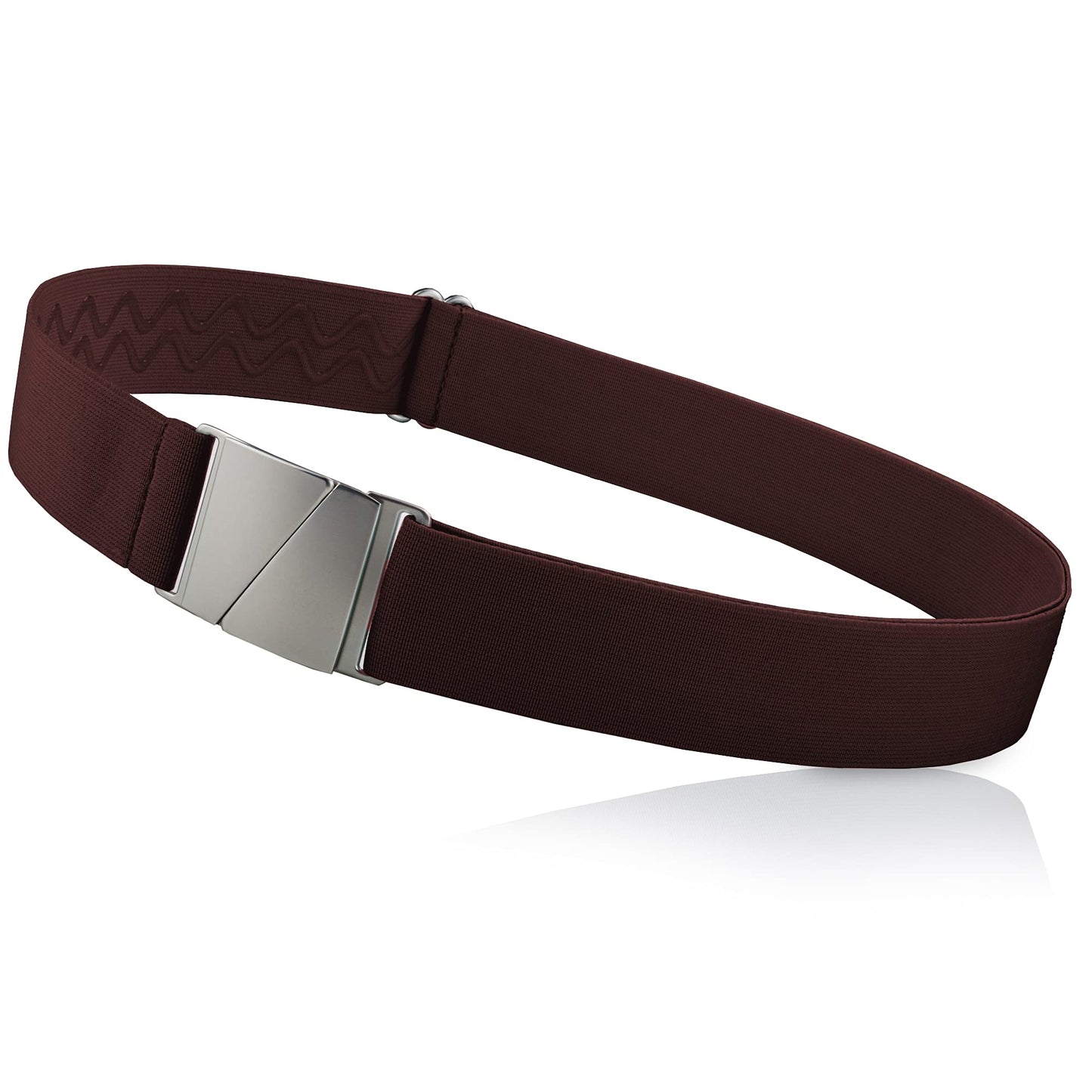 HOTONE-BELT No Show Invisible Elastic Belts for Women & Men 1.30" inch adjustable Non Slip Zero Bulk. Designed in USA.