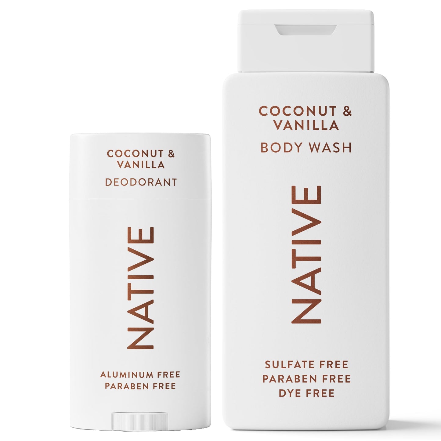 HOTNative Clean Body Wash, Gentle & pH-balanced for Sensitive Skin, 24-Hr Freshness for Men & Women, Vegan & Cruelty-Free, Free of Sulfates, Parabens & Phthalates, Sea Salt & Cedar, 18 fl oz