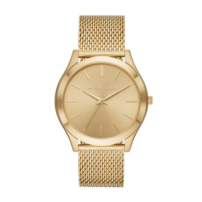 HOTMichael Kors Oversized Slim Runway Men's Watch, Stainless Steel Watch for Men