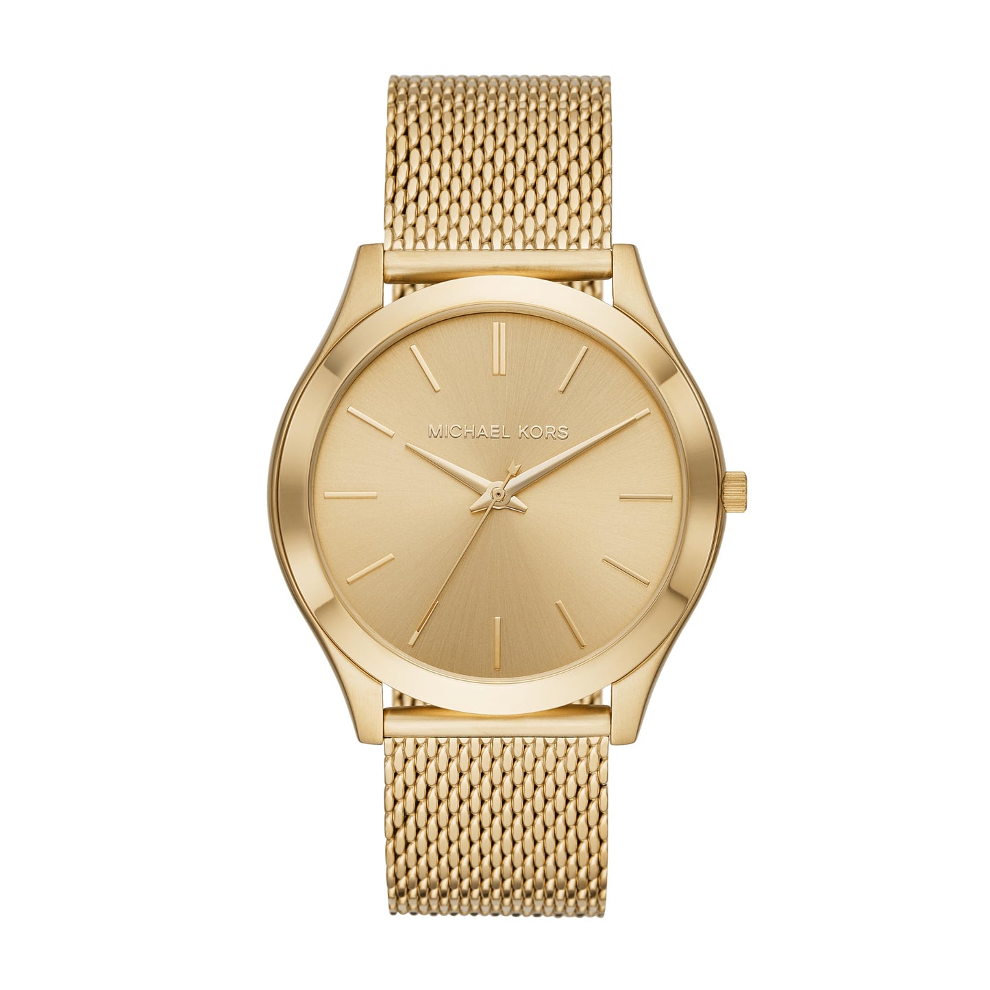 HOTMichael Kors Oversized Slim Runway Men's Watch, Stainless Steel Watch for Men