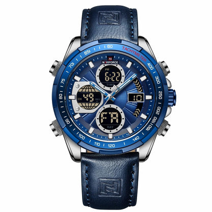 HOTAIMES Watch for Men Sport Military Waterproof Chronograph Mens Watches Analog Quartz Big Face Classic Stylish Fashion Casual Designer Business Work Wrist Watch Elegant Gift for Men