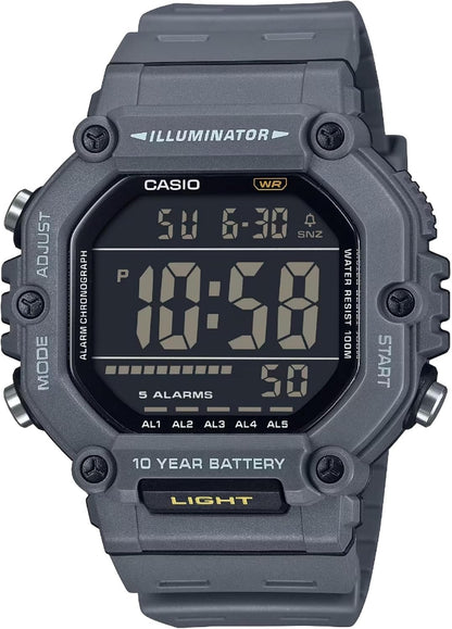 HOTCasio AE-1600H Series | Black | 10-Year Battery | LED Illuminator | Digital Watch