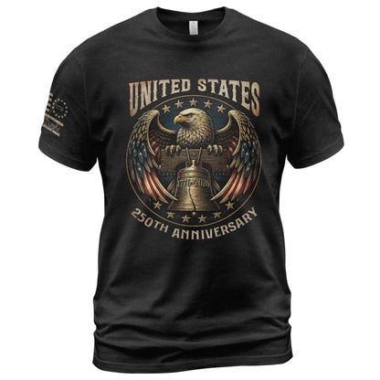 HOT1776-2026 Anniversary USA Shirt, Patriotic Graphic Men Shirt | Patriotic graphic tee featuring anniversary-inspired artwork, heritage details, suitable for holidays, events, casual wear