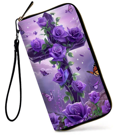 HOTWomens Wallet, Large Capacity RFID Blocking PU Leather Wristlet Wallets for Women Ladies Men Credit Card Holder Zipper Wallet Phone Holder Clutch Travel Purse, Art Moon Starry Night