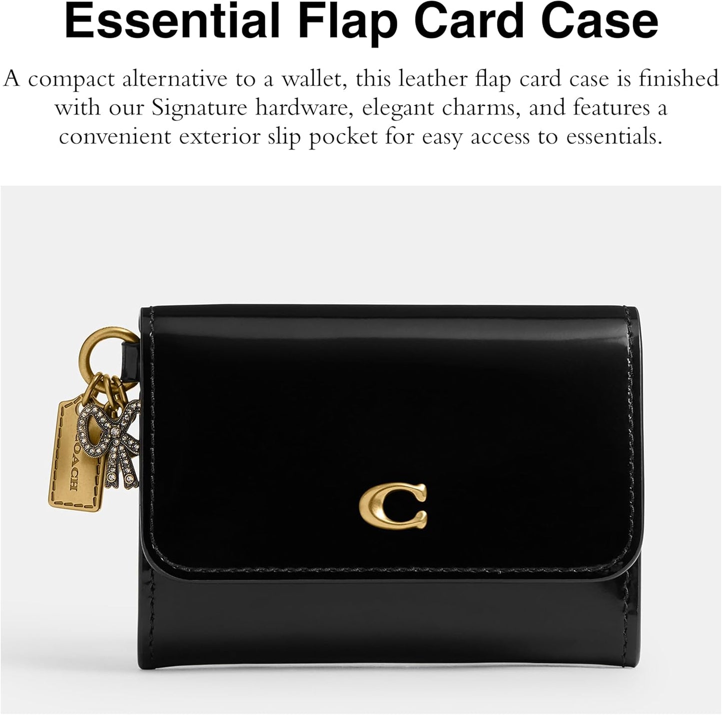 HOTCoach Women's Essential Flap Card Case