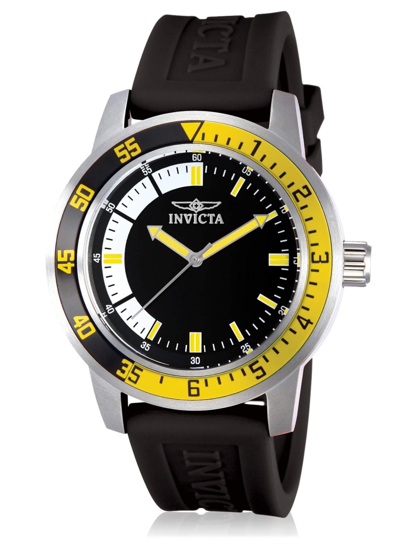 HOTInvicta Men's Specialty Silicone Quartz Watch