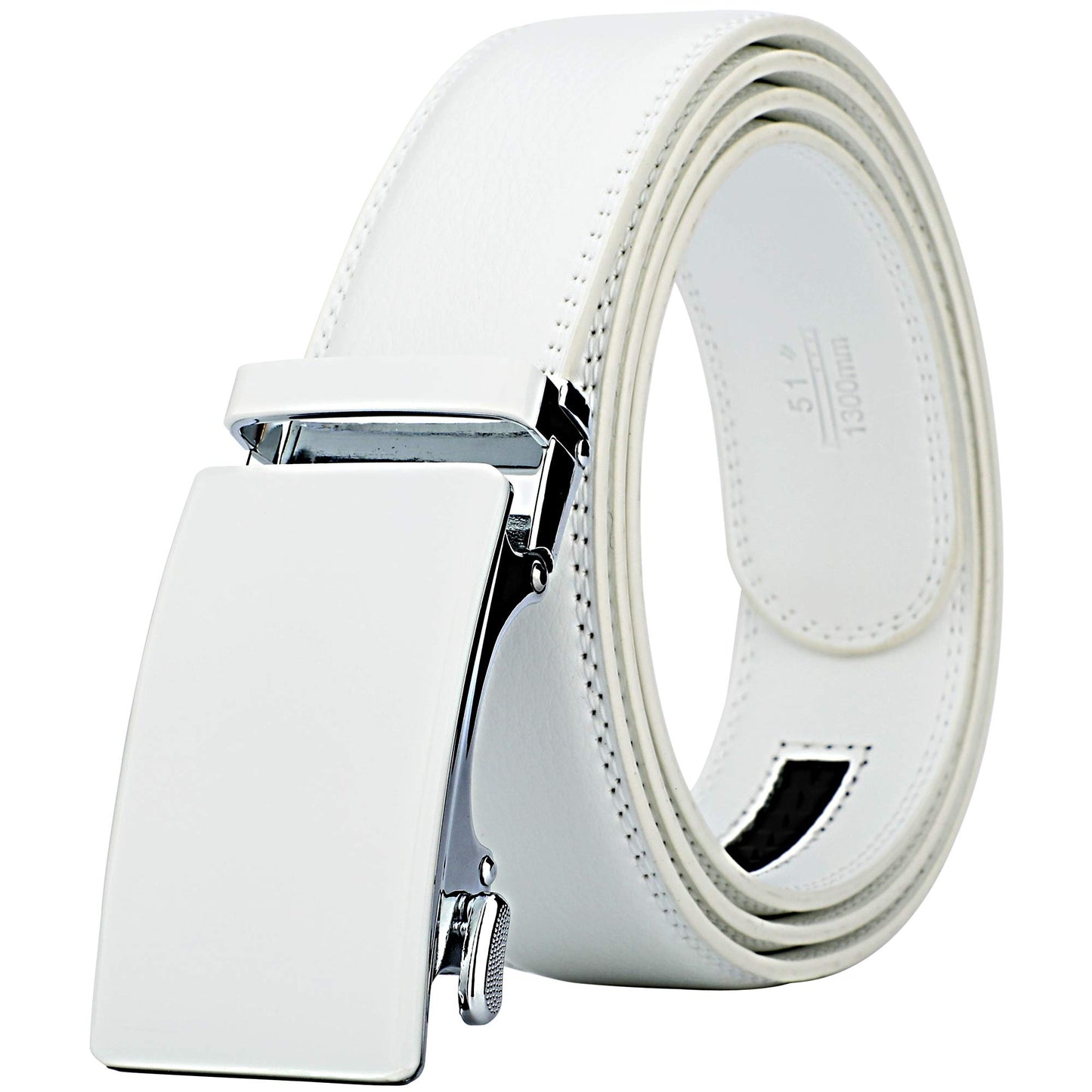 HOTLavemi Men's Real Leather Ratchet Dress Casual Belt, Cut to Exact Fit,Elegant Gift Box