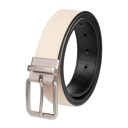 HOTDOCKERS Men's Two-in-one Reversible Rotative Buckle Everyday Casual Dress Belt (Regular and Big & Tall Sizing)