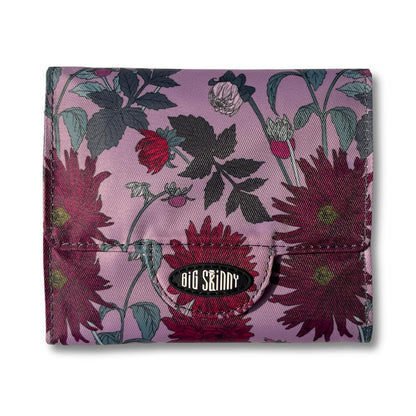 HOTBig Skinny Women's Trixie Tri-Fold Slim Wallet, Holds Up to 30 Cards