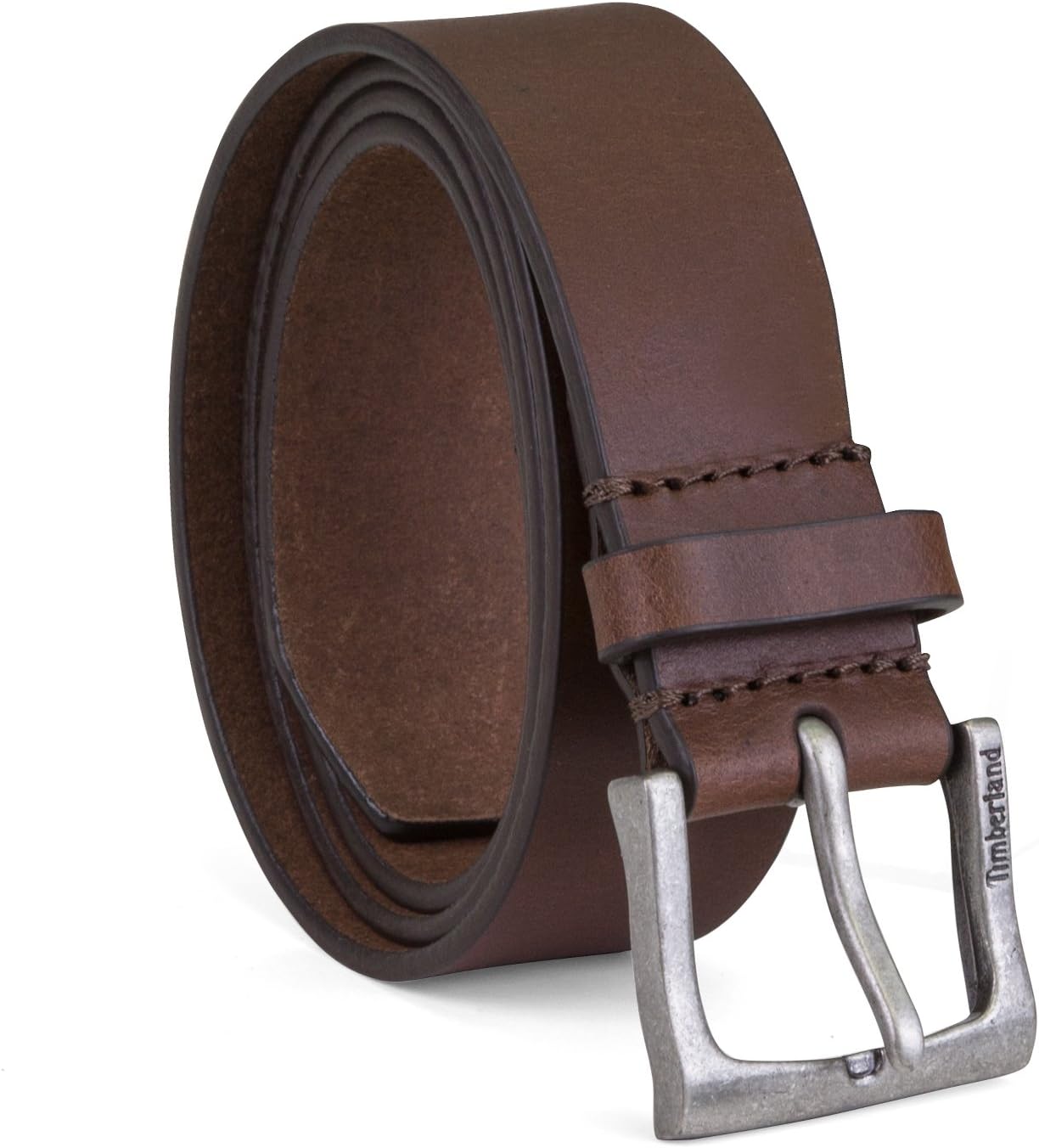 HOTTimberland Men's Classic Leather Jean Belt 1.4 Inches Wide (Big & Tall Sizes)