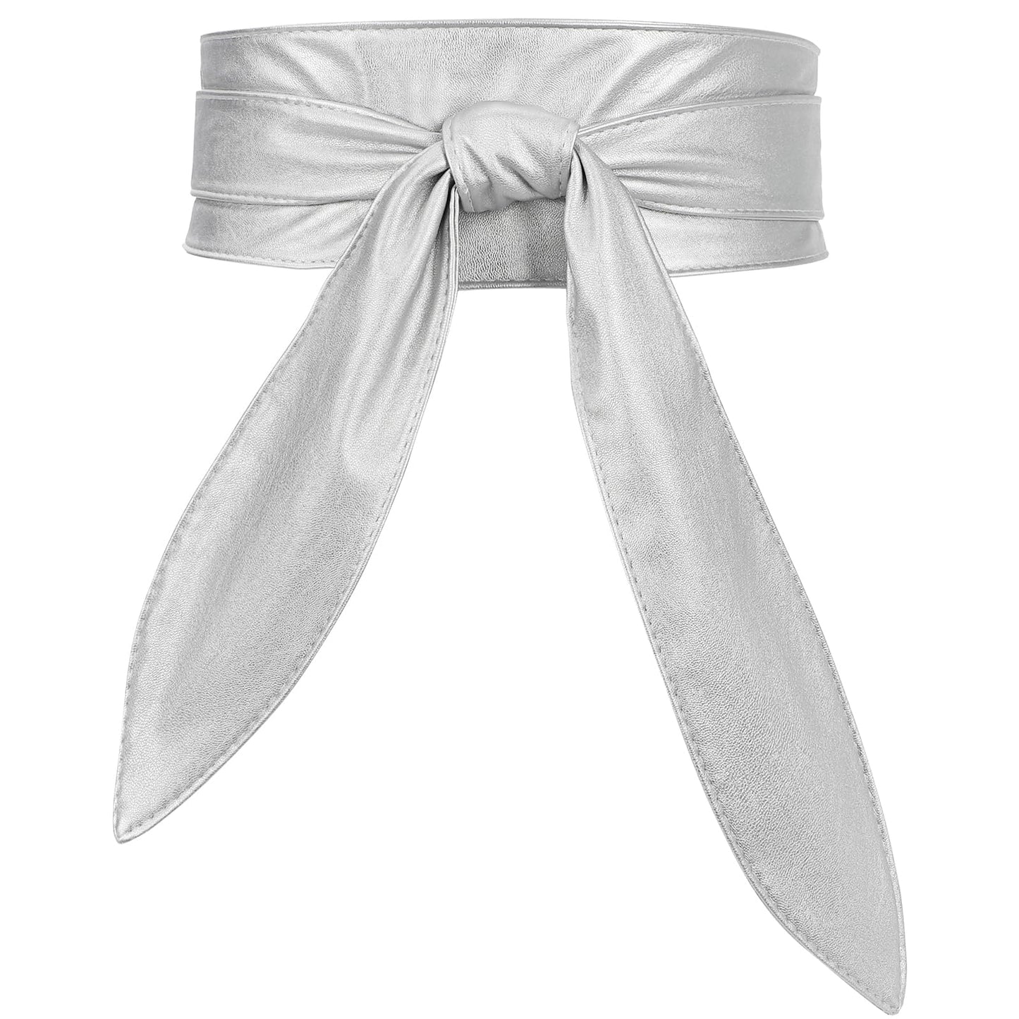 HOTWHIPPY Women Obi Belt Fashion Wrap Around Wide Waistband Knotted Belt for Dress