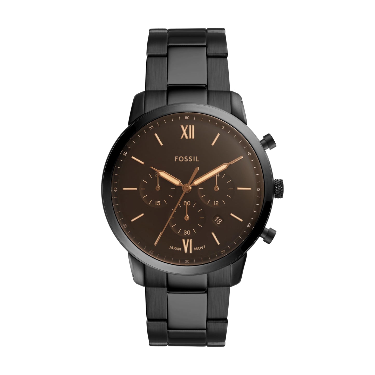 HOTFossil Men's Watch, Neutra Quartz Stainless Steel Chronograph Watch for Men