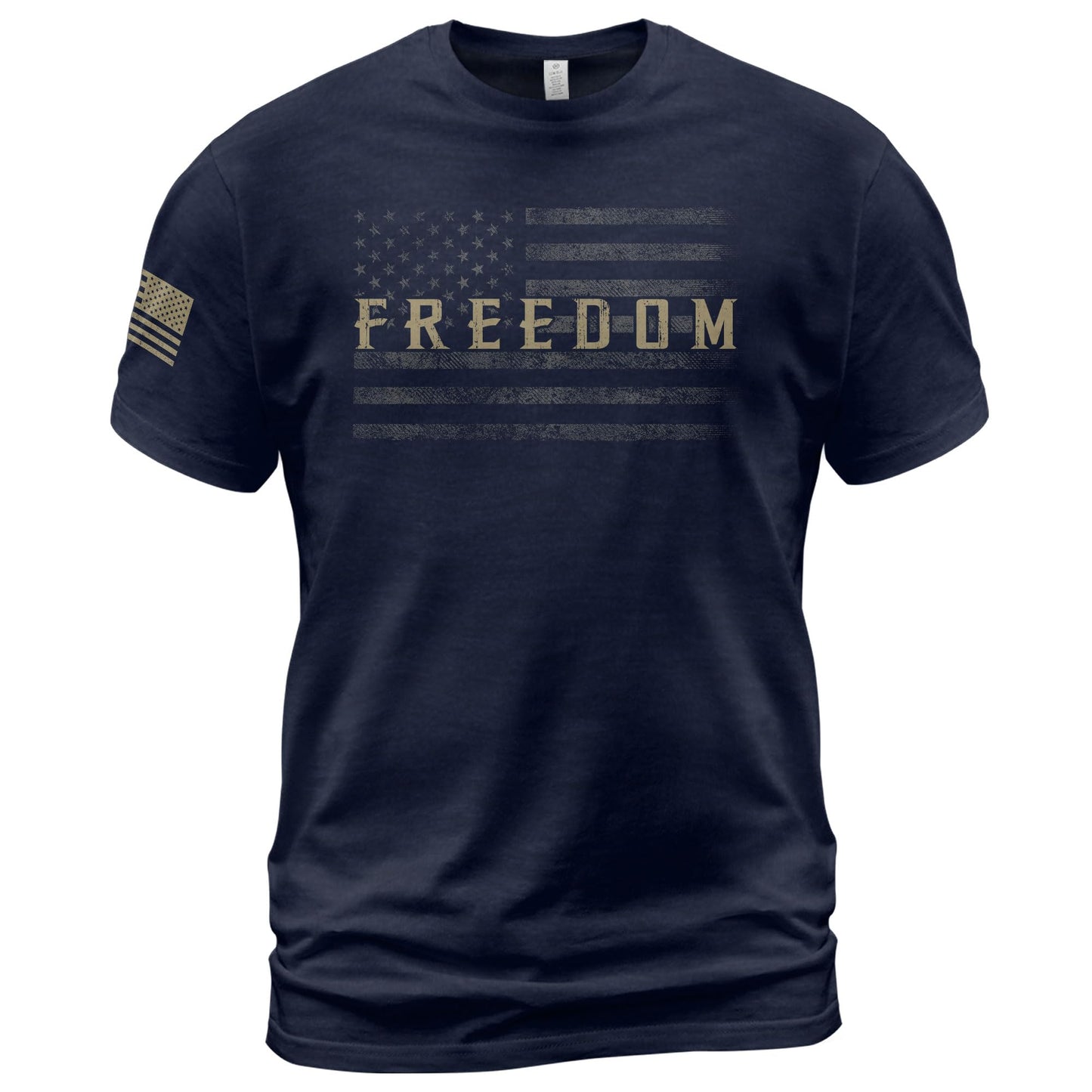 HOTAmerican Freedom Shirts for Men, Patriotic Shirts for Men | Patriotic shirt featuring freedom-themed graphics and American flag-inspired details with a bold heritage design