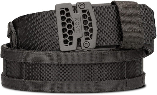 HOTKORE 1.75" MOLLE Battle Belt | Tactical Duty & Range Belt System | Micro-Adjustable Reinforced Outer + Inner Liner, B1 Buckle, Fits 24"–48" Waist | Ideal for Law Enforcement, Military & Training