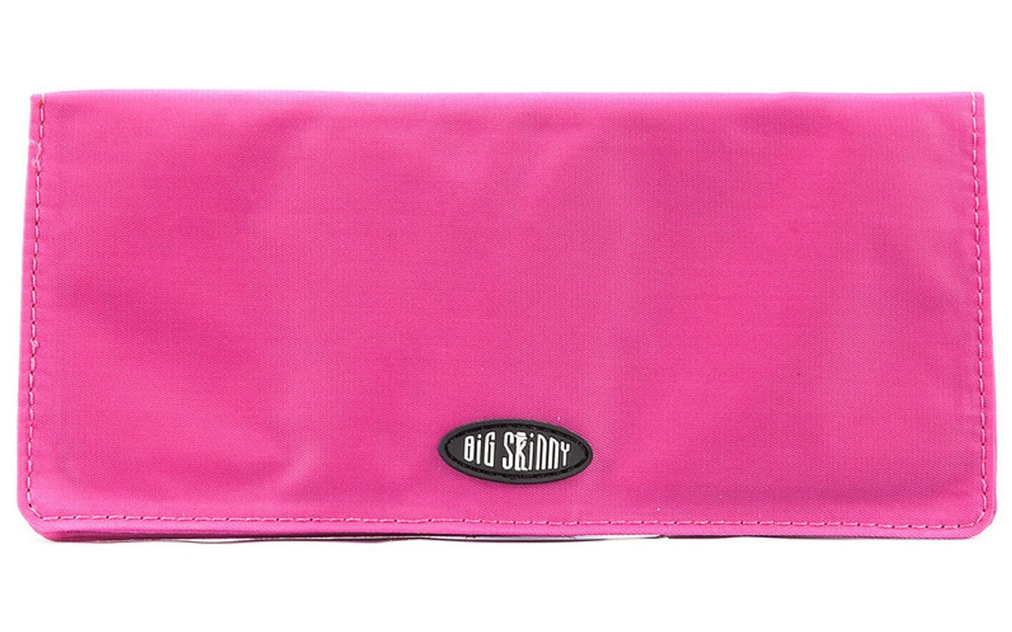 HOTBig Skinny Women's Executive Bi-Fold Checkbook Slim Wallet, Holds Up to 40 Cards