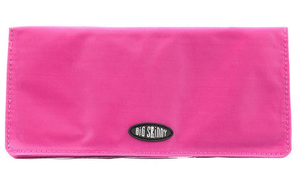 HOTBig Skinny Women's Executive Bi-Fold Checkbook Slim Wallet, Holds Up to 40 Cards