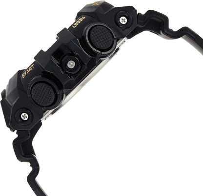 HOTCasio Men's 'G Shock' Quartz Resin Casual Watch, Color:Black (Model: GA-710GB-1ACR)