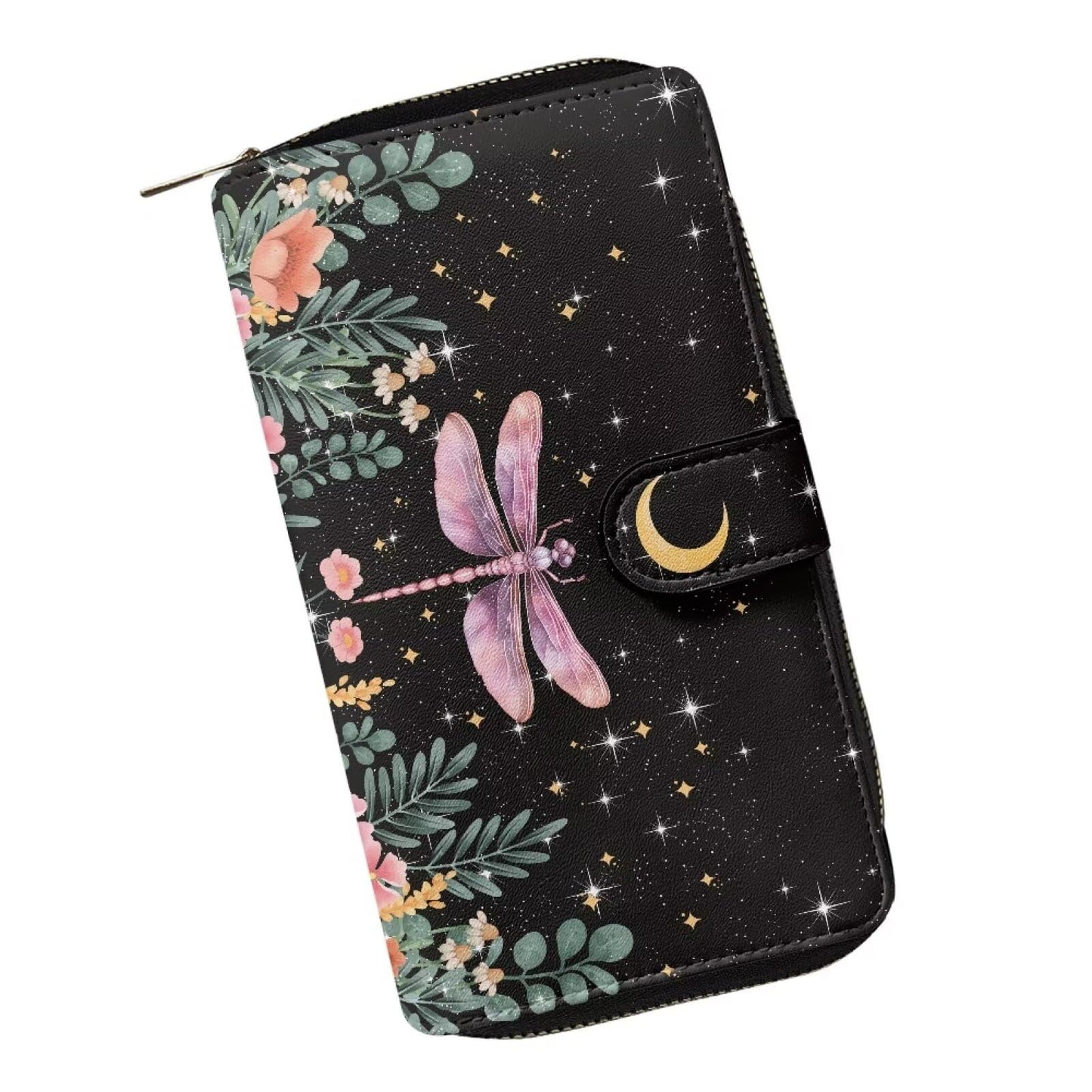 HOTCOEQINE Animal Wallet, Cute Chicken Long Leather Money Bag, Handbag With Zipper for Coin Phone, Travel Handbag for Party