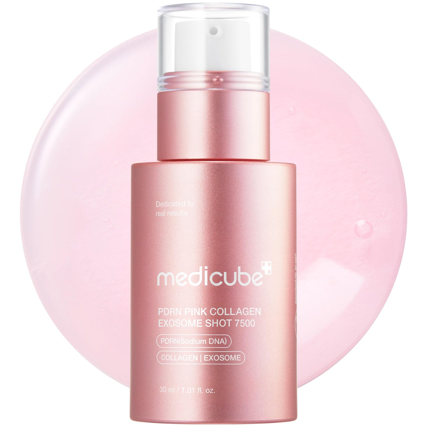 HOTmedicube Exosome Shot Zero 7,500 PPM Spicule Facial Serum | Liquid Skin Booster Serum | Exosome, AHA+BHA+PHA | Pore Care, Dead Skin Cells, Skin Texture | Korean Skincare, 1.01 fl.oz