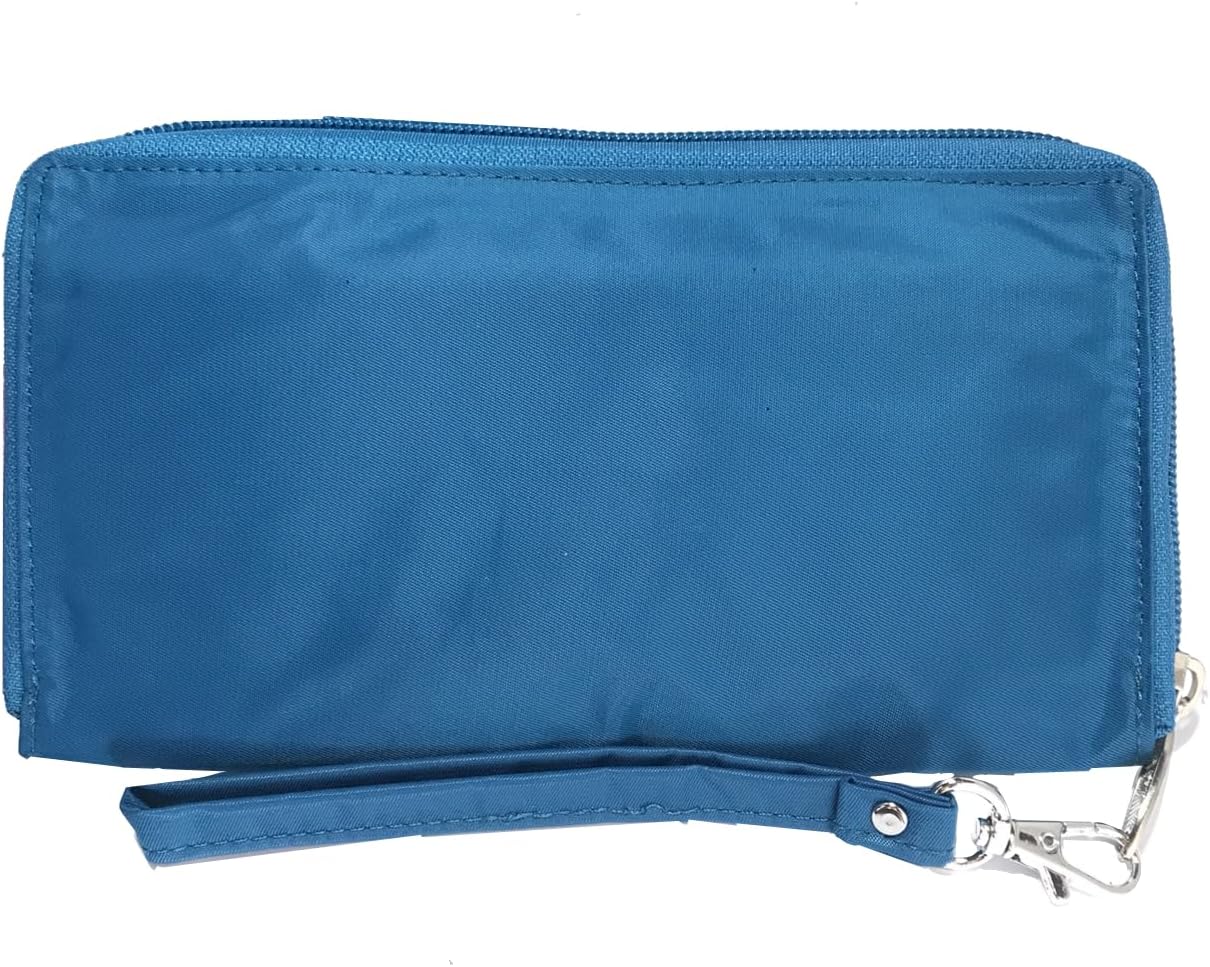 HOTBig Skinny Women's Panther Clutch Slim Wallet, Holds Up to 40 Cards