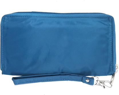 HOTBig Skinny Women's Panther Clutch Slim Wallet, Holds Up to 40 Cards