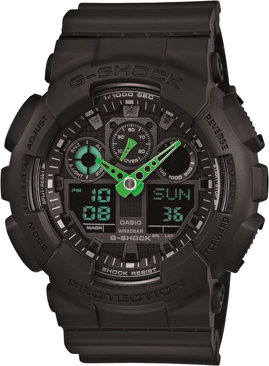HOTCasio Men's GA-100 XL Series G-Shock Quartz 200M WR Shock Resistant Watch