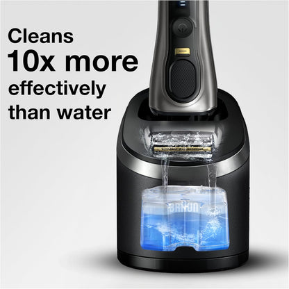 HOTBraun Clean & Renew Refill Cartridges CCR, Replacement Shaver Cleaner Liquid Solution for Clean&Charge System, Pack of 10