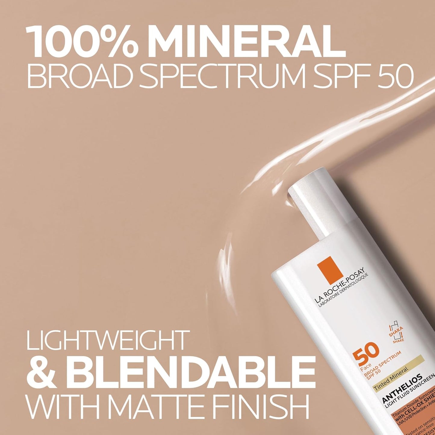 HOTLa Roche Posay Anthelios 50 Mineral Tinted Ultra Light Sunscreen Fluid