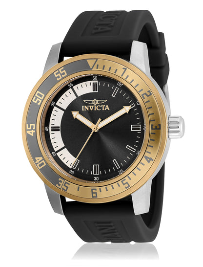 HOTInvicta Men's Specialty Silicone Quartz Watch