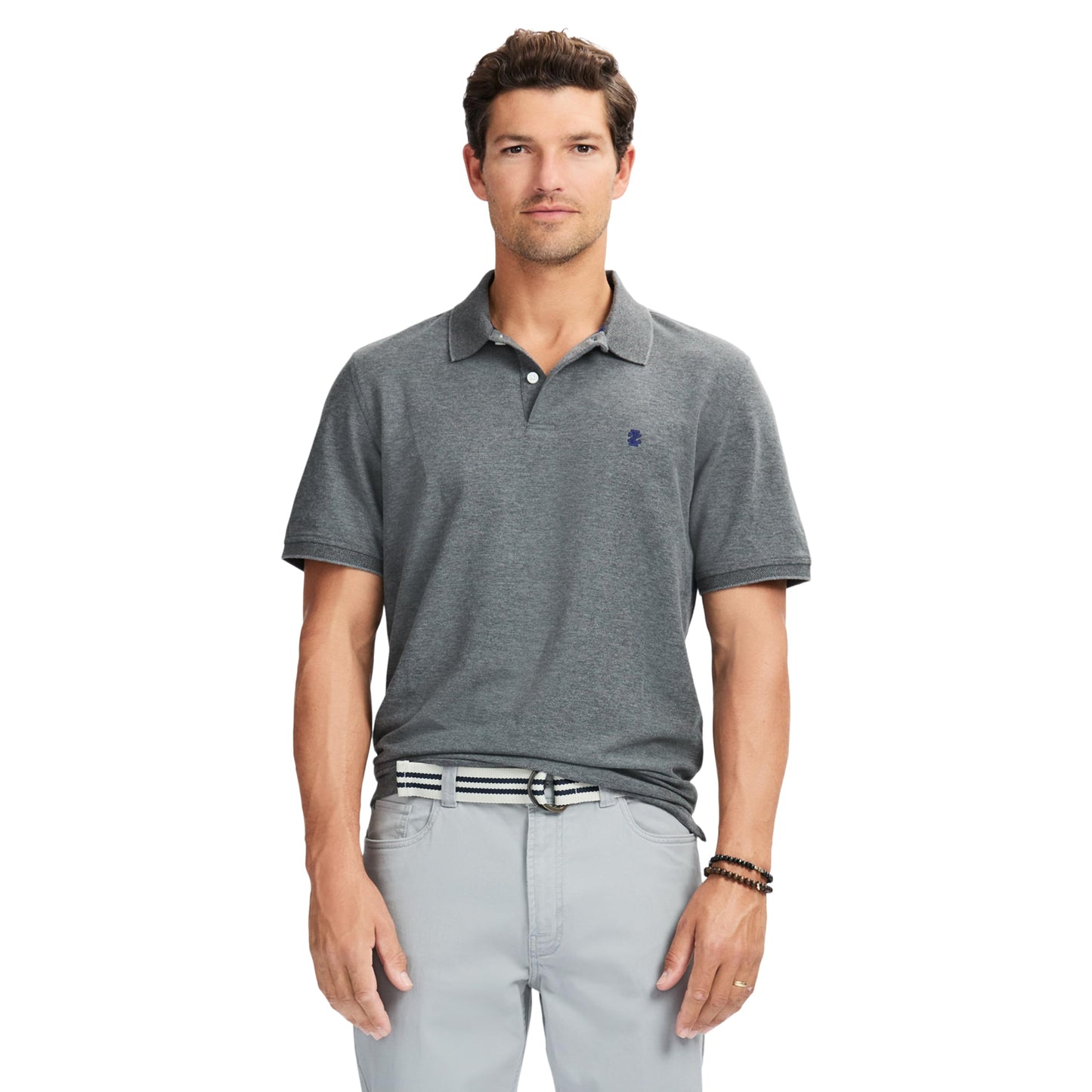 HOTIzod Men's Advantage Performance Short Sleeve Fashion Polo Shirt