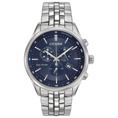 HOTCitizen Men's Classic Corso Eco-Drive Watch, Chronograph, 12/24 Hour Time, Date, Sapphire Crystal