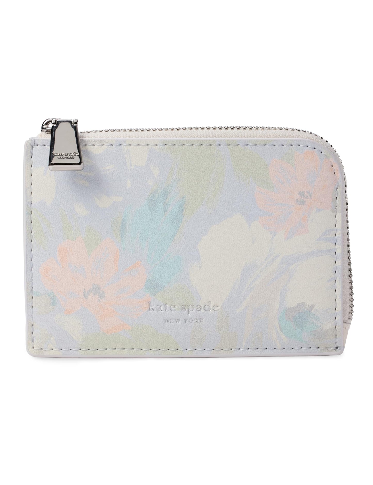 HOTkate spade new york Mini Zip Card Case Pebbled Leather Mini Zip Card Case