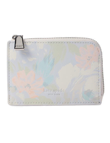 HOTkate spade new york Mini Zip Card Case Pebbled Leather Mini Zip Card Case