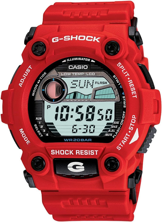 HOTCasio Men's G7900A-4 G-Shock Rescue Red Digital Sport Watch