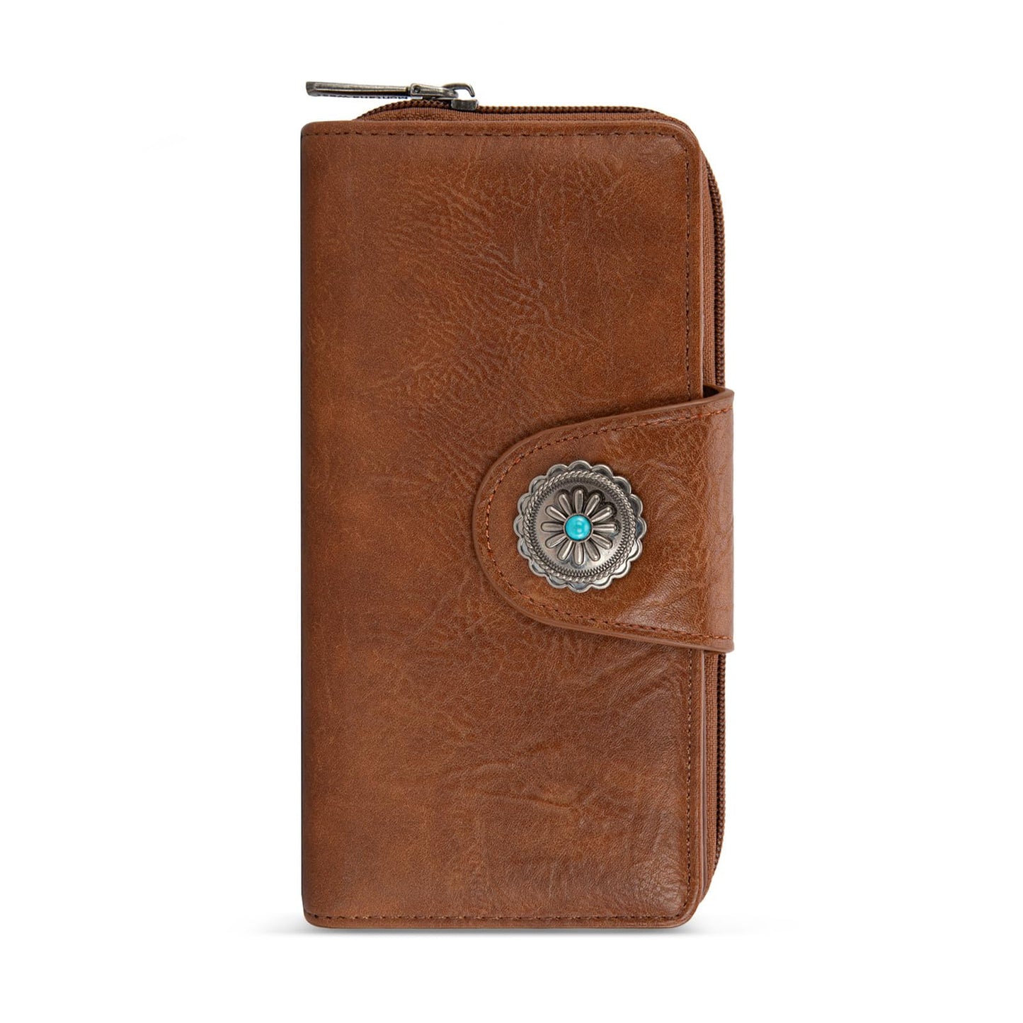 HOTMontana West Women's Wallets Western Sunflower Wallet Women Large Capacity Credit Card Wallet Ladies Female Bifold Clutch Wallets with ID Window and Coin Purse