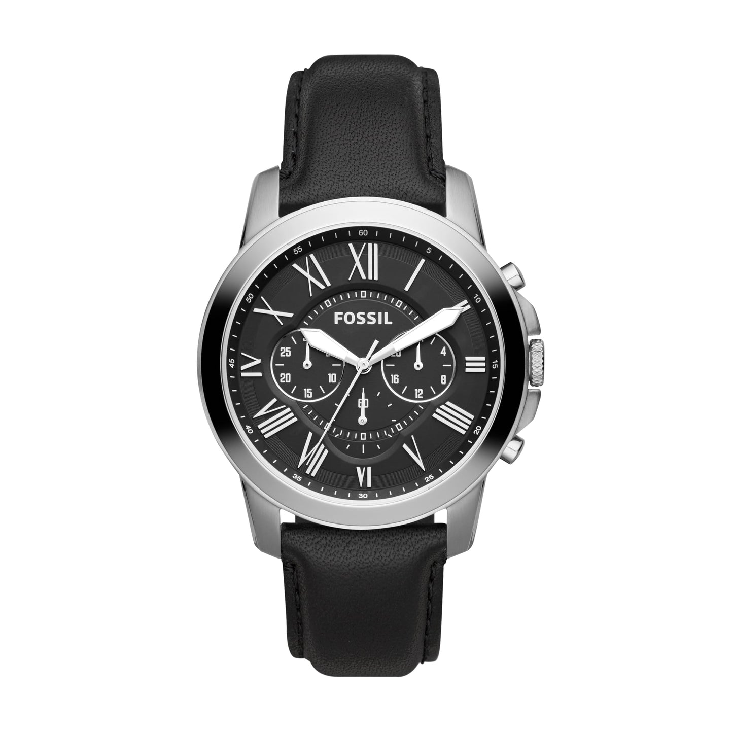 HOTFossil Men's Watch, Grant Quartz Stainless Steel Chronograph Watch for Men