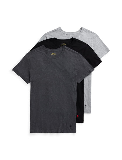 HOTPolo Ralph Lauren Underwear Men's Slim Fit Cotton Crew Tee 3 Pack