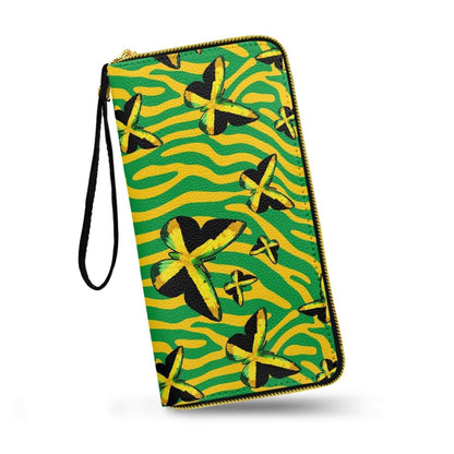 HOTColorful Tie-Dye Large Capacity Wristlet Wallet for Women Gradient Spiral Long Zipper Purse Abstract Aesthetics Travel Wallet Clutch Bag Handbag with Coin Pocket