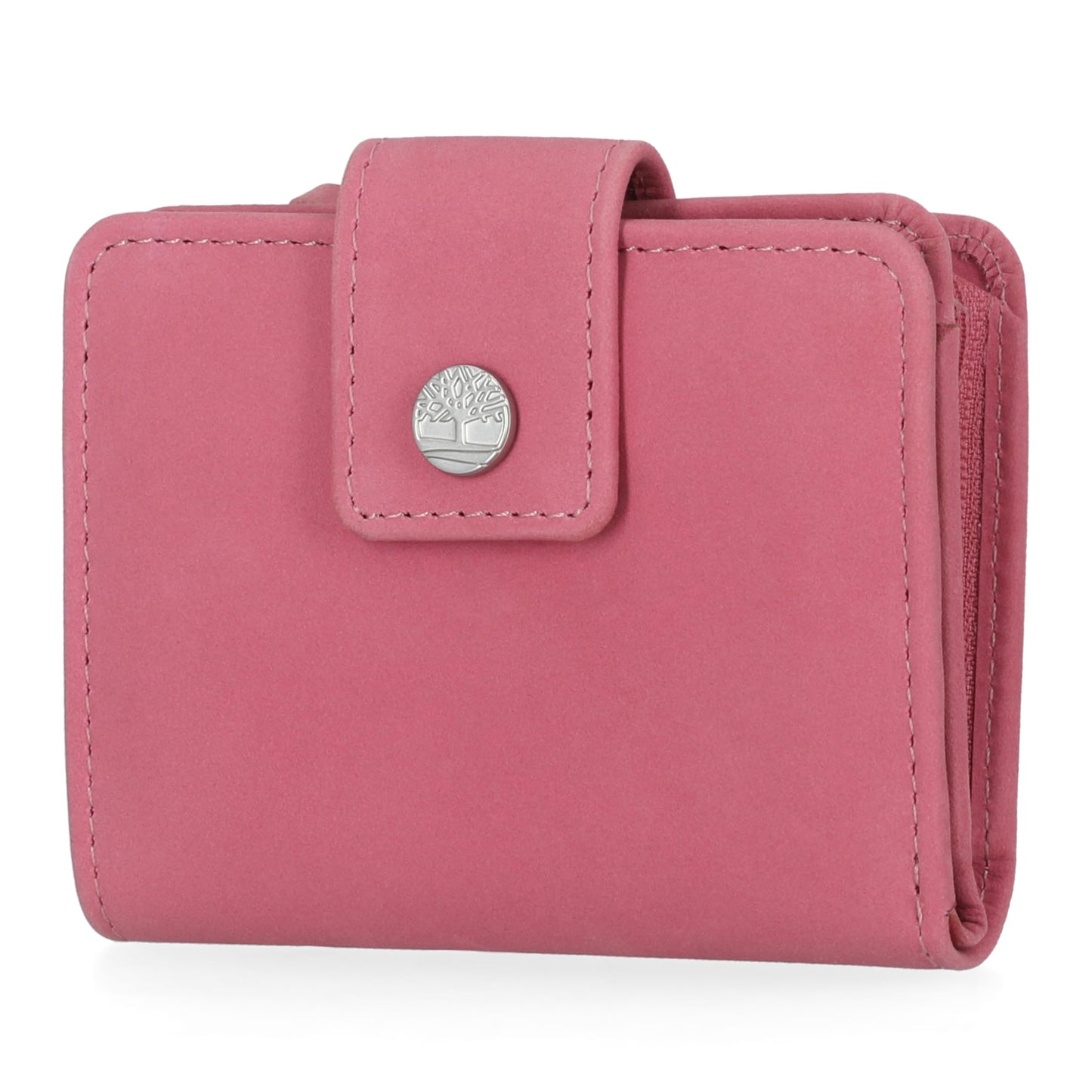 HOTTimberland Women's Leather Rfid Small Indexer Wallet Billfold, Red, One Size