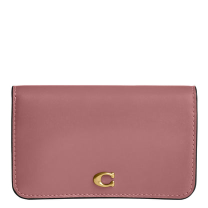 HOTCoach Womens Essential Slim Card Case Black One Size One Size