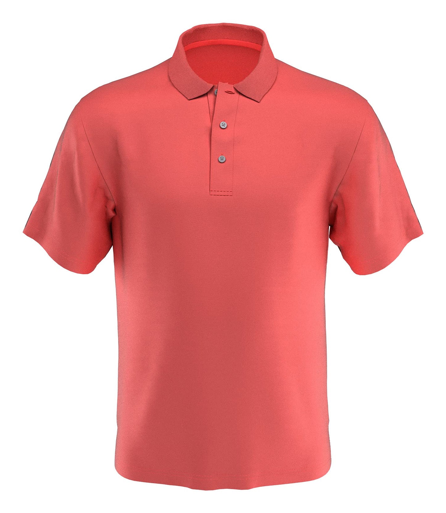 HOTPGA Tour Men's Airflux Solid Mesh Short Sleeve Classic Golf Polo Shirt