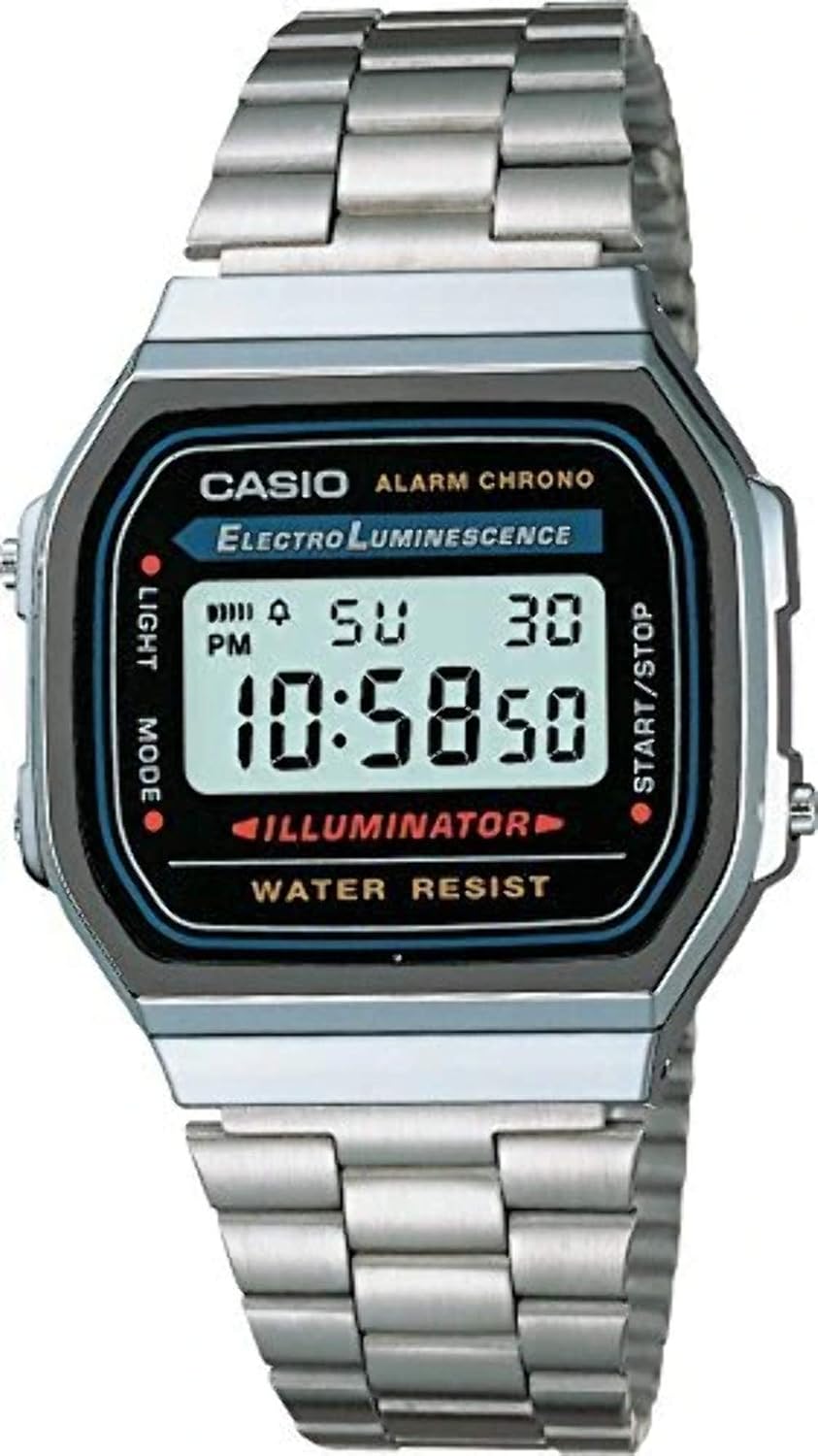 HOTCasio A168W-1 Casio Illuminator Watch