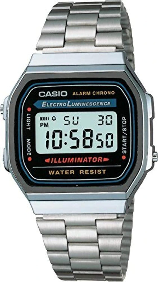 HOTCasio A168W-1 Casio Illuminator Watch
