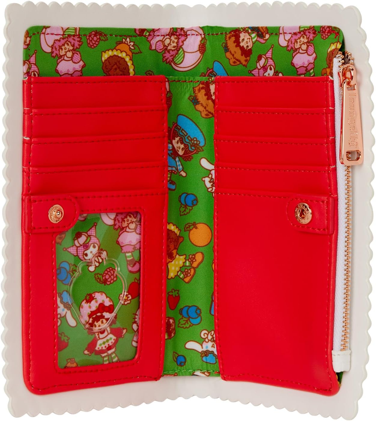 HOTLoungefly Sanrio X Strawberry Shortcake Flap Wallet