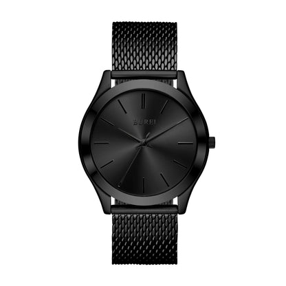 HOTBUREI Men's Wrist Watch, Analog Stainless Steel Dress Waterproof Quartz Watch for Men with Japanese Movement,Refined Gifts for Men, Boyfriend, Husband, Dad