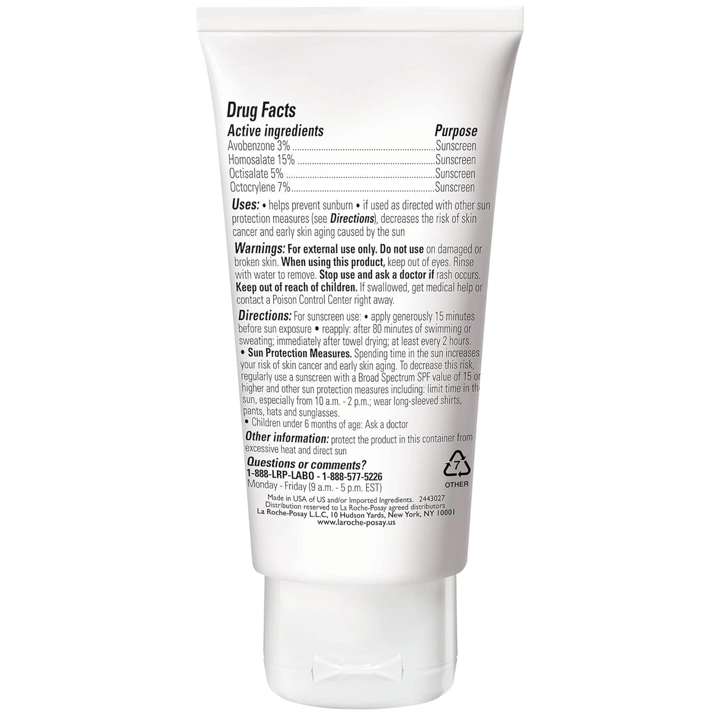 HOTLa Roche-Posay Anthelios Clear Skin SPF 60 Sunscreen for Face & Body, 3oz | Oil-free dry-touch sunscreen with antioxidants that absorbs excess oil, leaves a non-greasy finish, and is oxybenzone free.