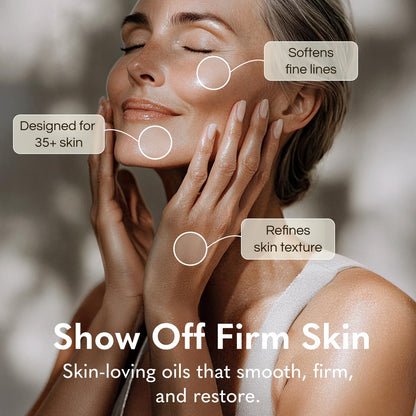 HOTGODA Silk Body Oil Women - Firming Anti Aging Moisturizing Formula, Crepey Skin Hydrating After Shower, Scented Organic Blend Premium Skincare
